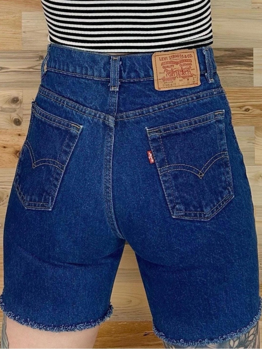 Levi’s 501 Premium High Rise Cutoff Denim Shorts | W26